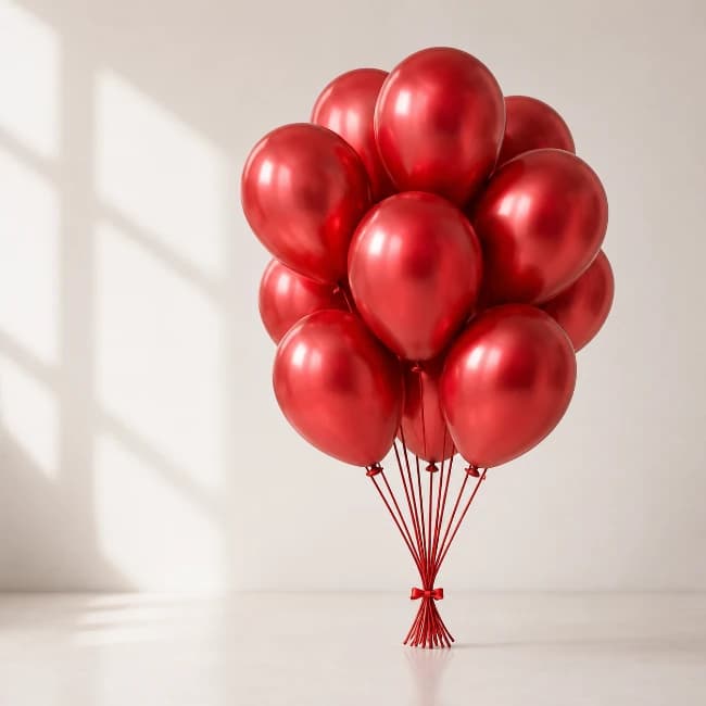 20 Red Balloons Bunch