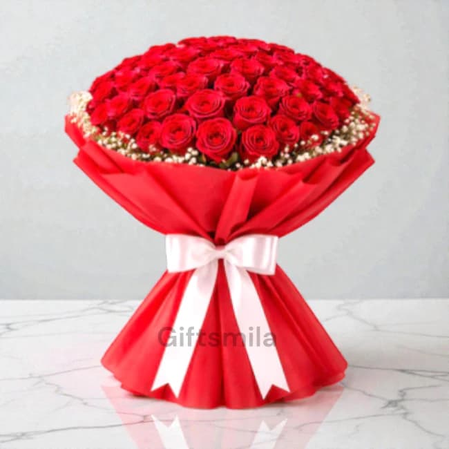 50 Roses Bouquet