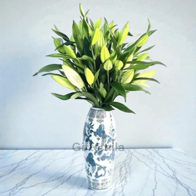 Beautiful Lily Vase