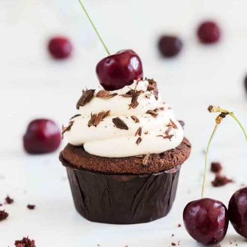 Black Forest Cup Cakes