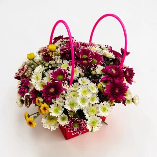 Blush Blossom Basket