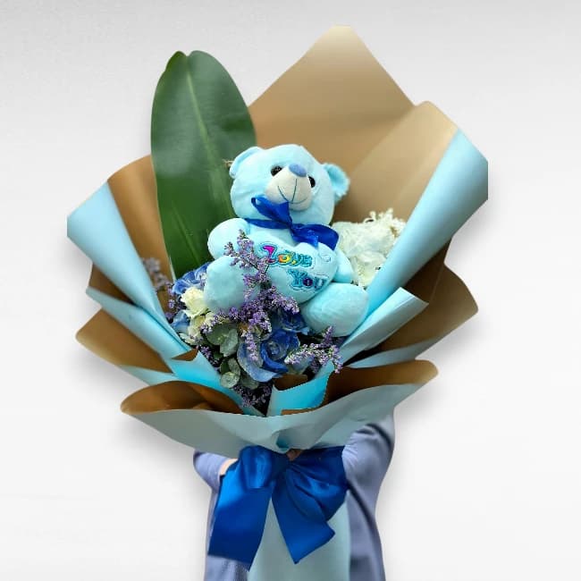 Buds & Bears-Blue