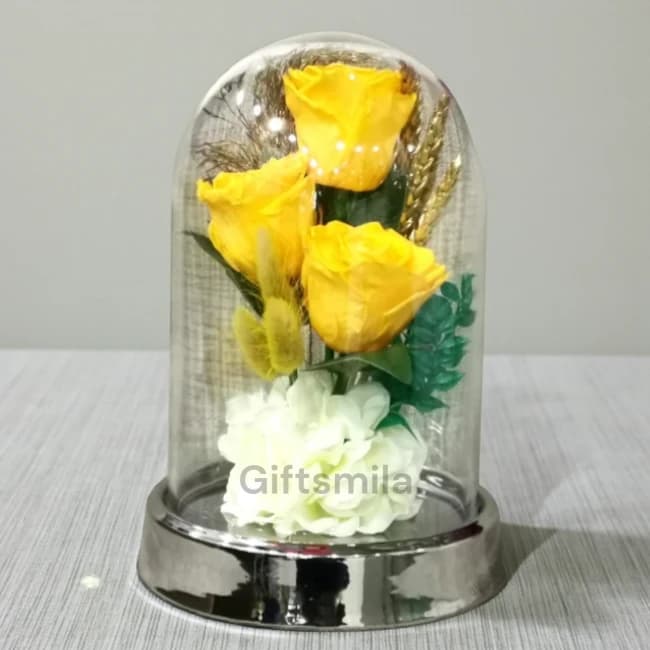 Forever Yellow Roses