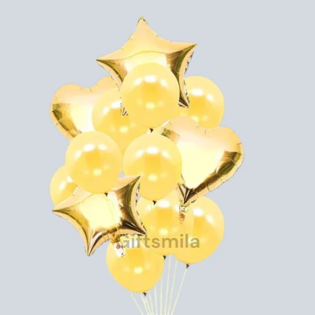 Golden & Yellow Balloons