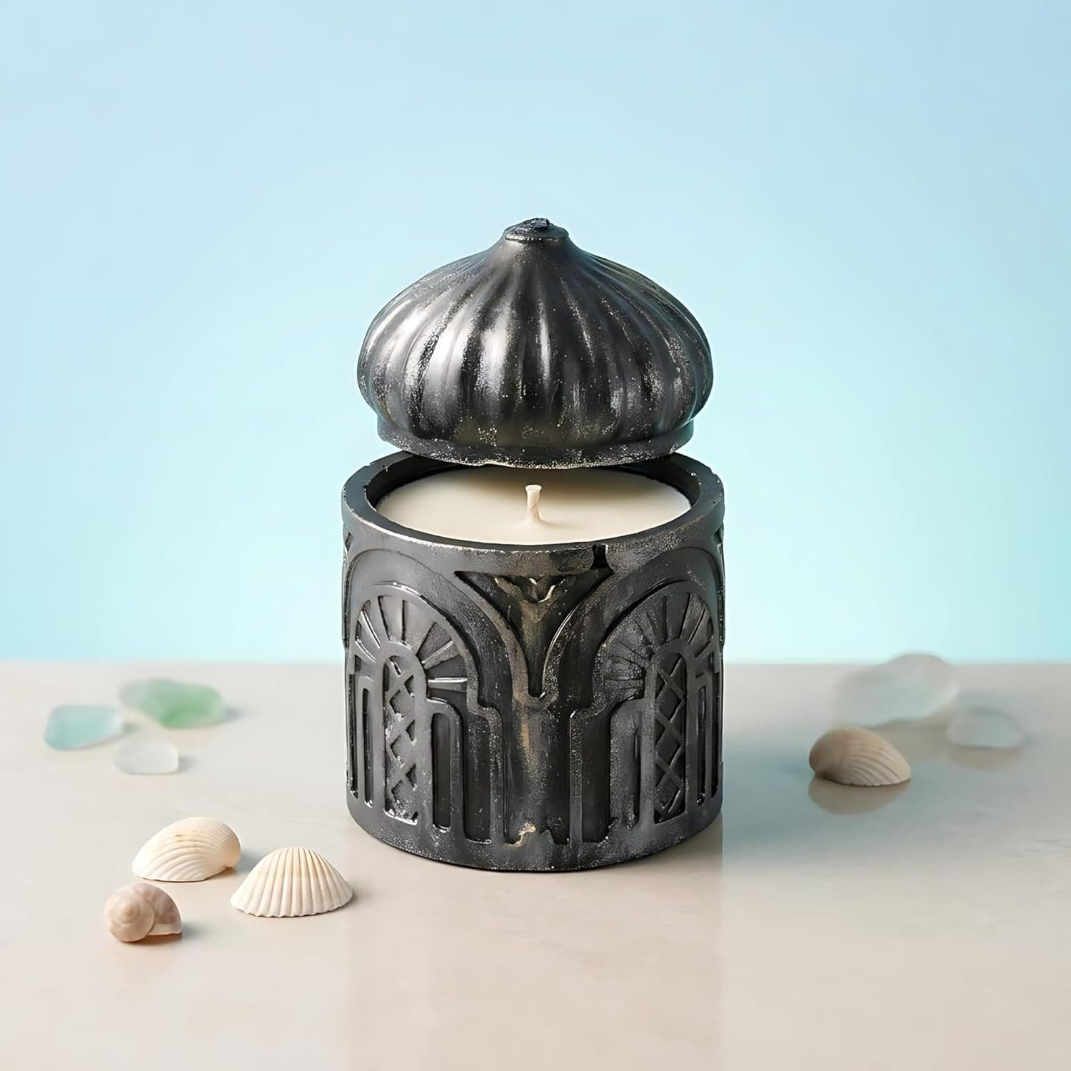 Golden Container Scented Candle