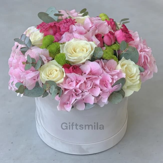 Hydrangea & Roses Box