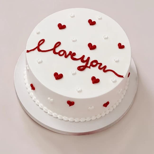  I love You Cake