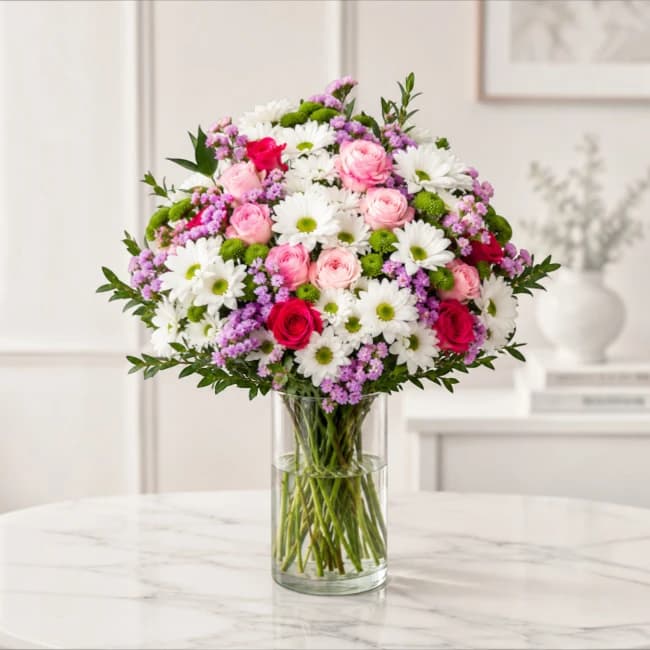 Joy Flowers Vase