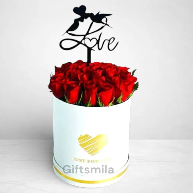 Love Red Roses Box