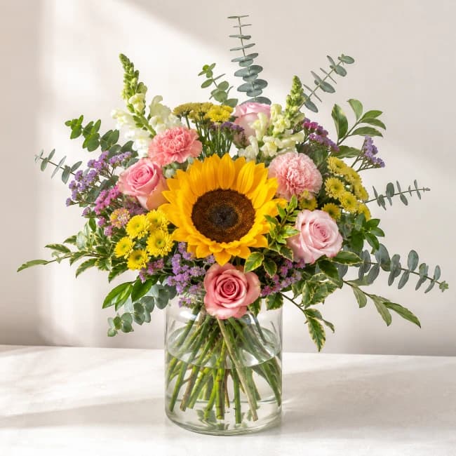 Lovely Blooming Vase