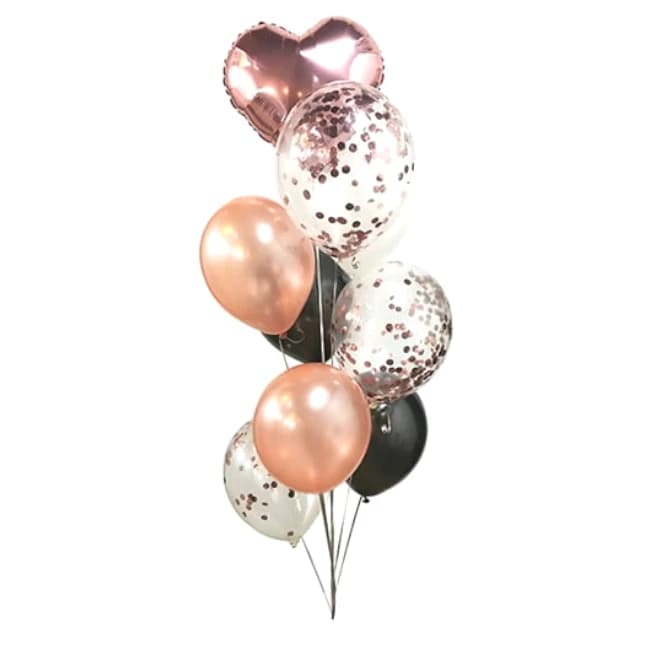 Metallic color Balloon Bunch