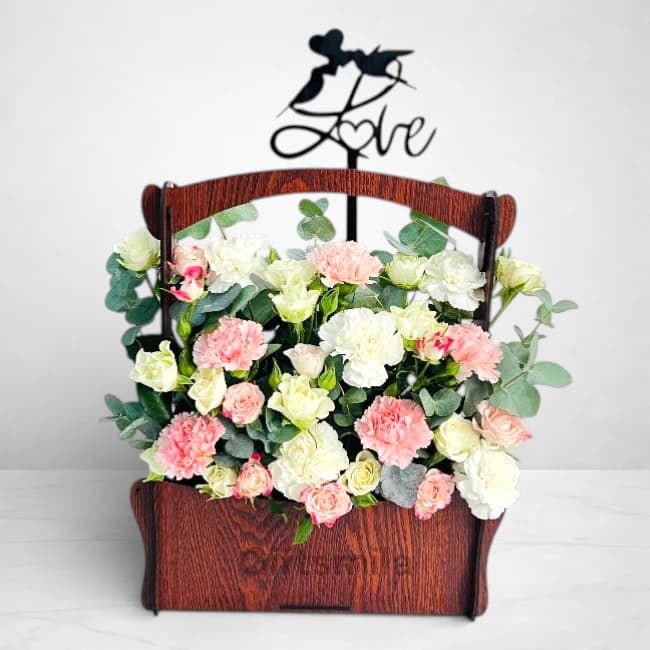 Mixed Flower Basket