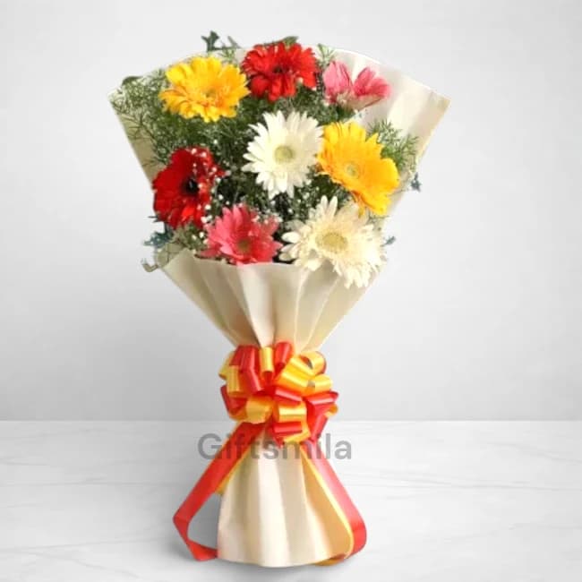 Mixed Gerbera Bouquet