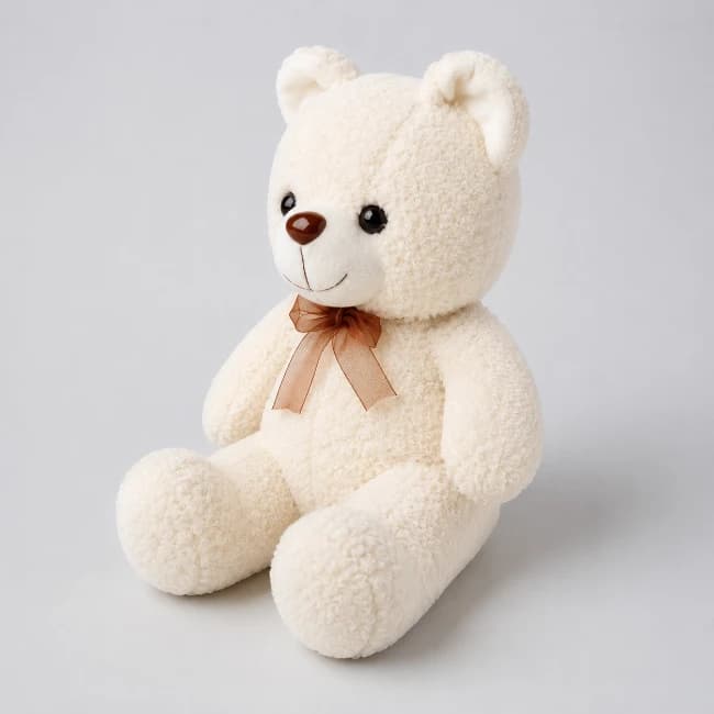 Off White Teddy Bear