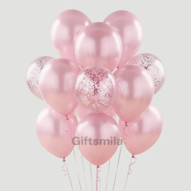 Pink Color Balloons