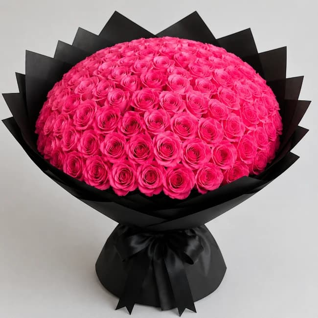 Pink Roses Bouquet