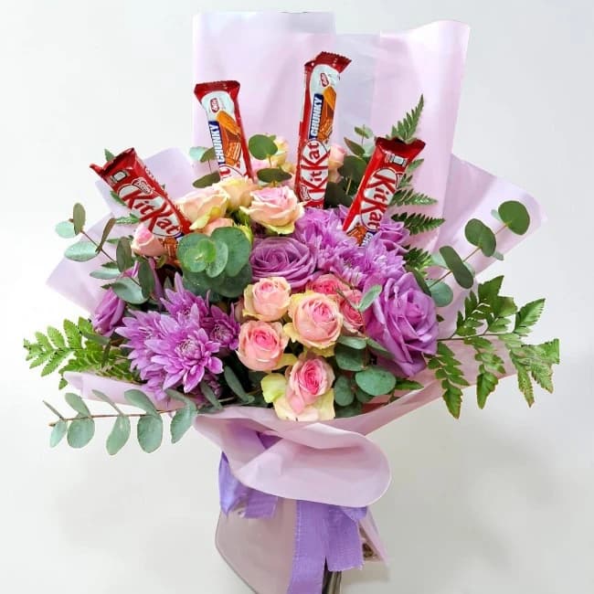 Pink Perfection with Chocolate