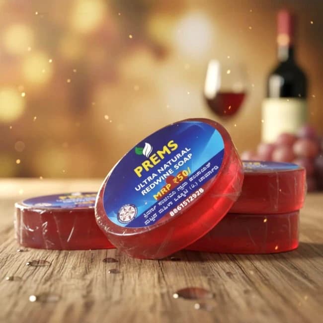 Prem’s Red Wine Soap