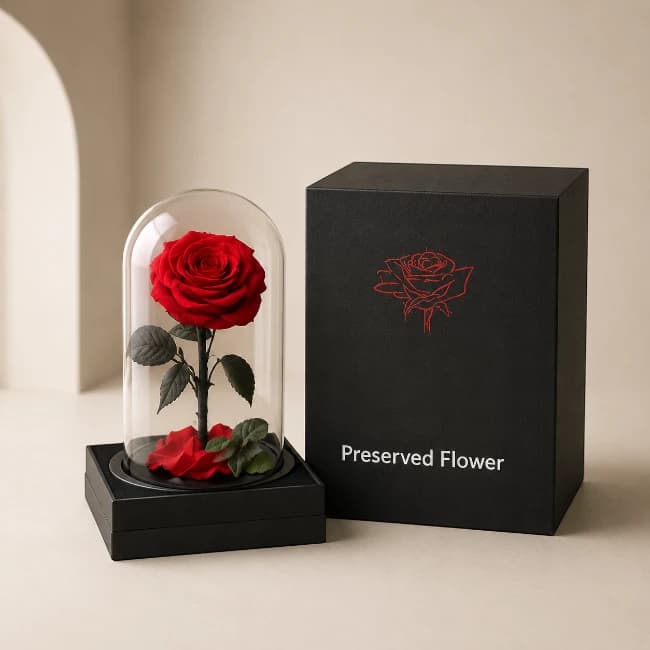 Red Forever Rose