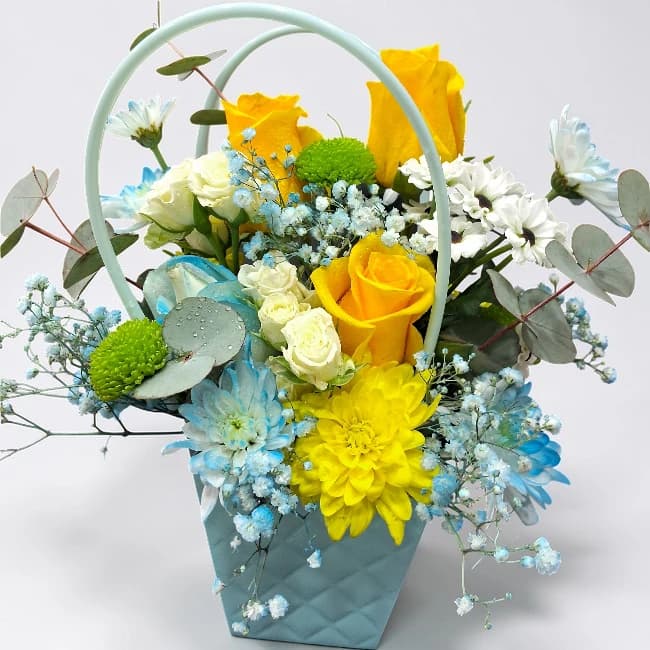 Rose Charm - Yellow