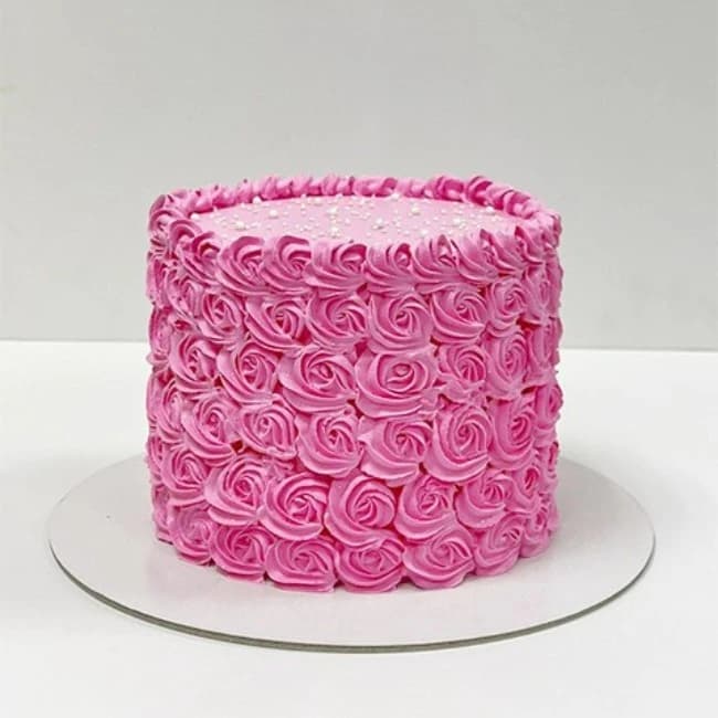 Rose Swirl Cake