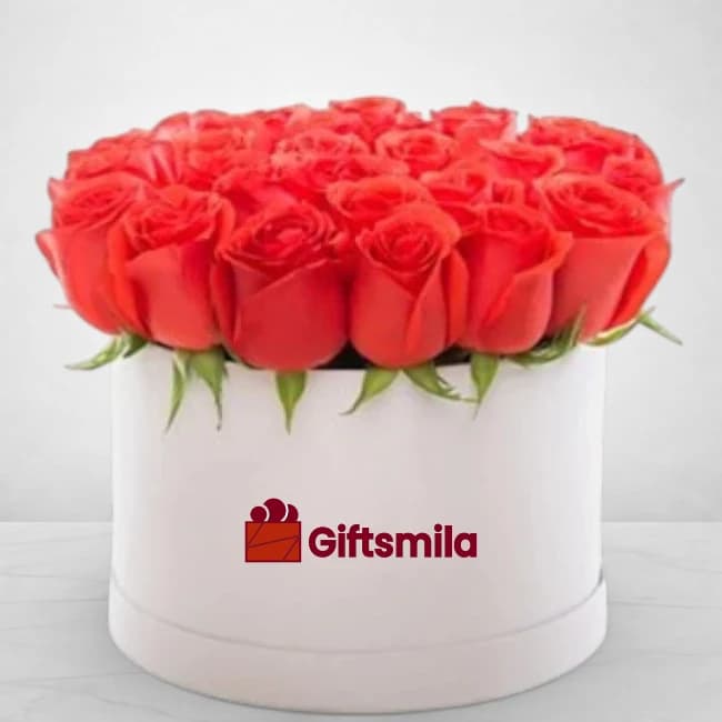 Royal Red Roses Box