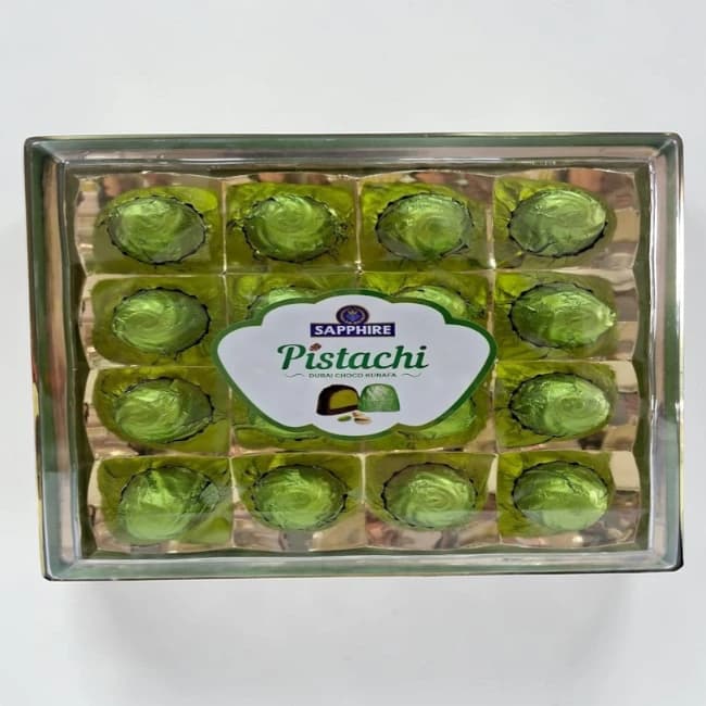 Sapphire Pistachi Choco Kunafa 16 