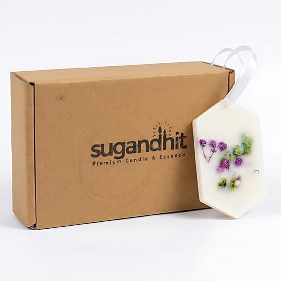 Scented Wax Sachet with Real Dried Flowers