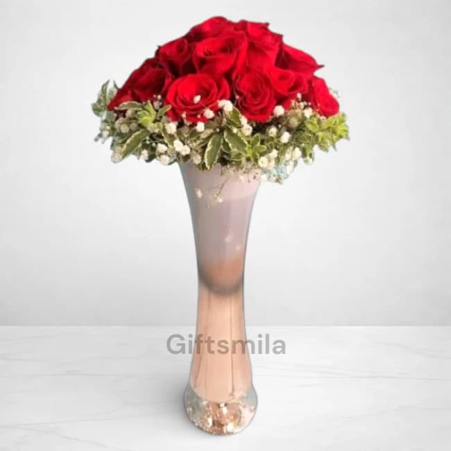 Stylish Roses Vase