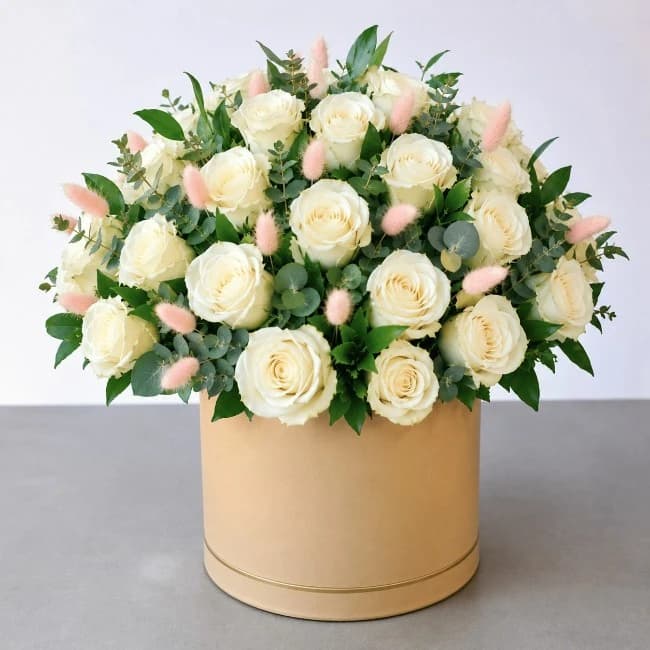 White Roses Box