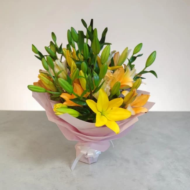 Yellow Lilies