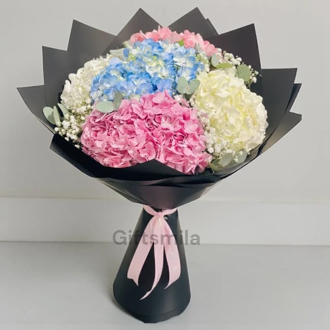 Awesome Mixed Hydrangea Bouquet
