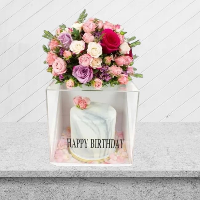 Birthday Cake Arrangement