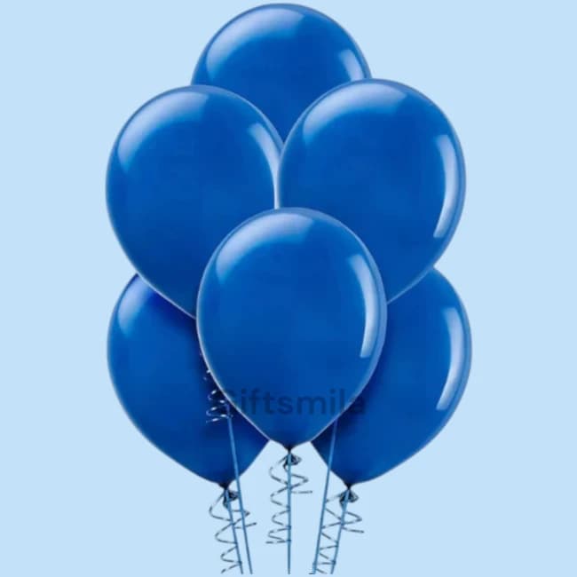 Blue Balloon Bunch