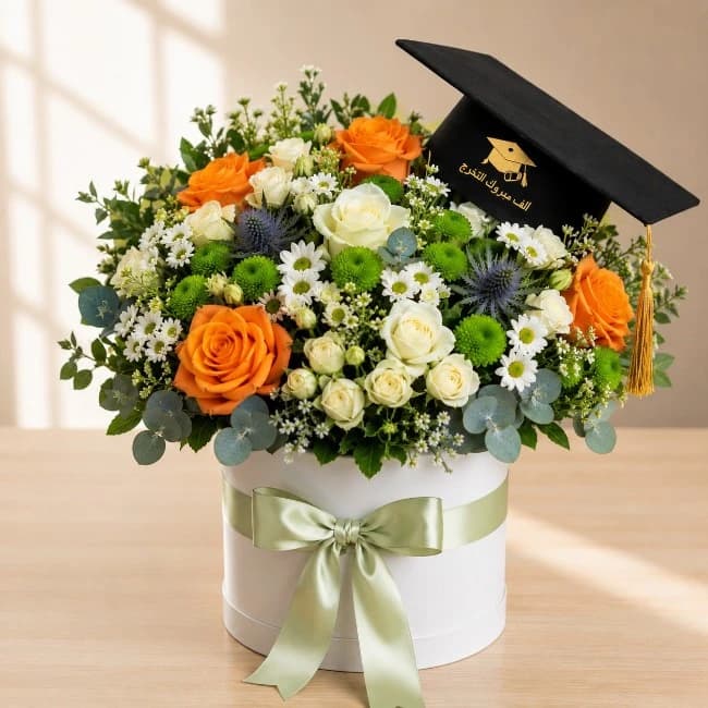 Graduation Flower Box