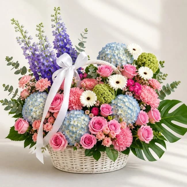 Grand Flower Basket