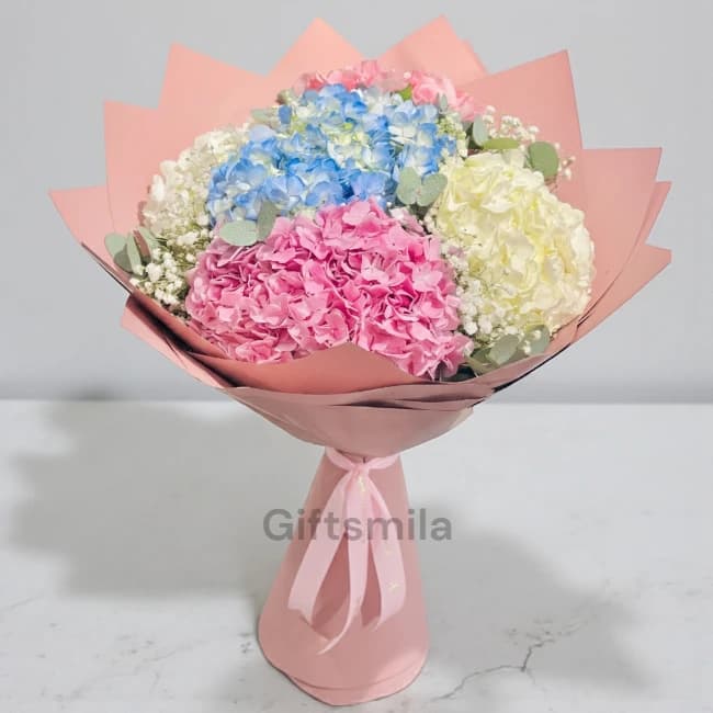 Mixed Hydrangea Bouquet