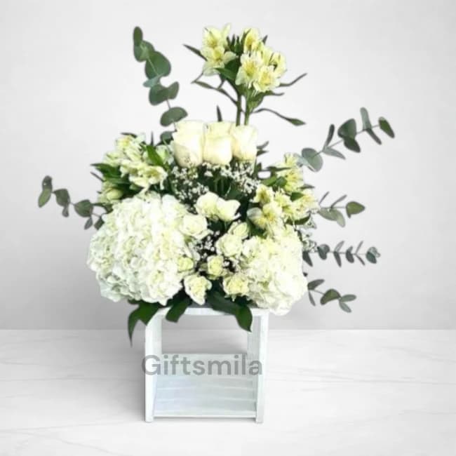 Mixed White Flowers