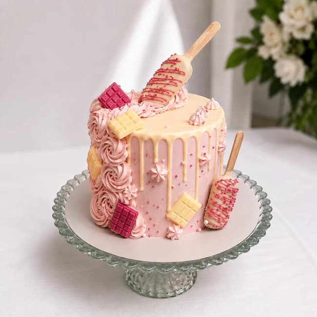Popsicle Candy Cake