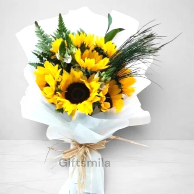 Premium Sunflower Bouquet