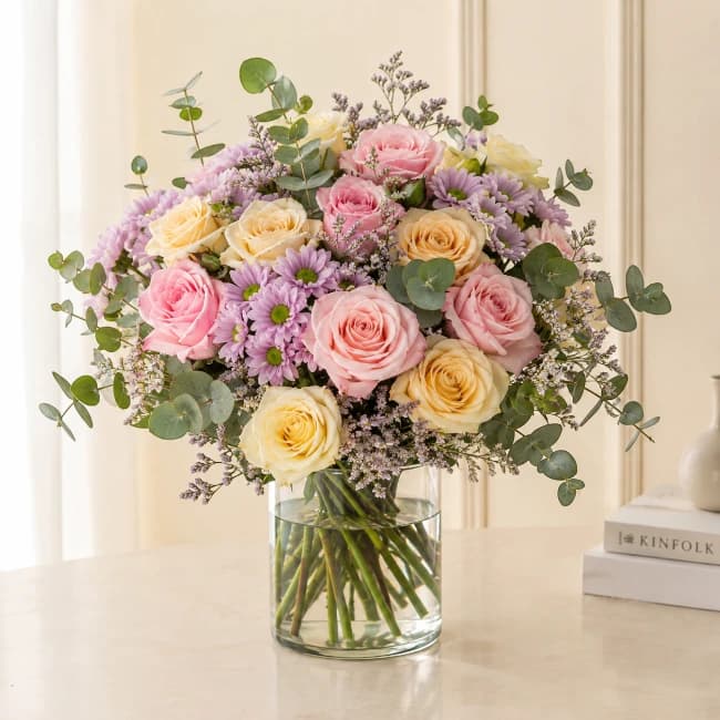 Rosy Elegance Vase