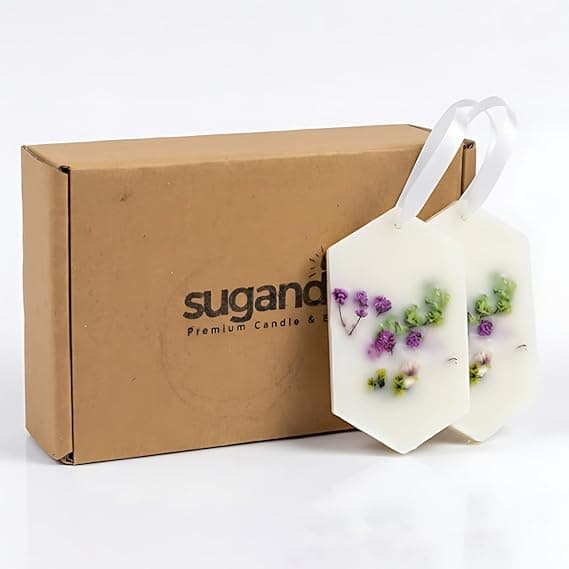 Scented Wax Sachet with Real Dried Flowers