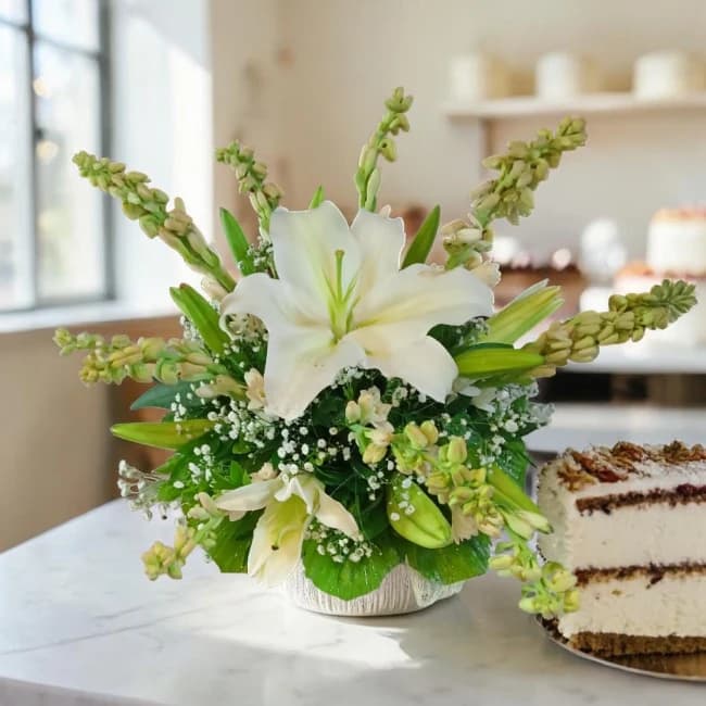 White Flower Arrangements