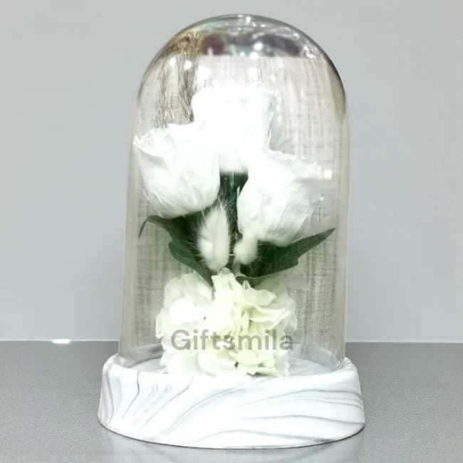 White Forever Flowers